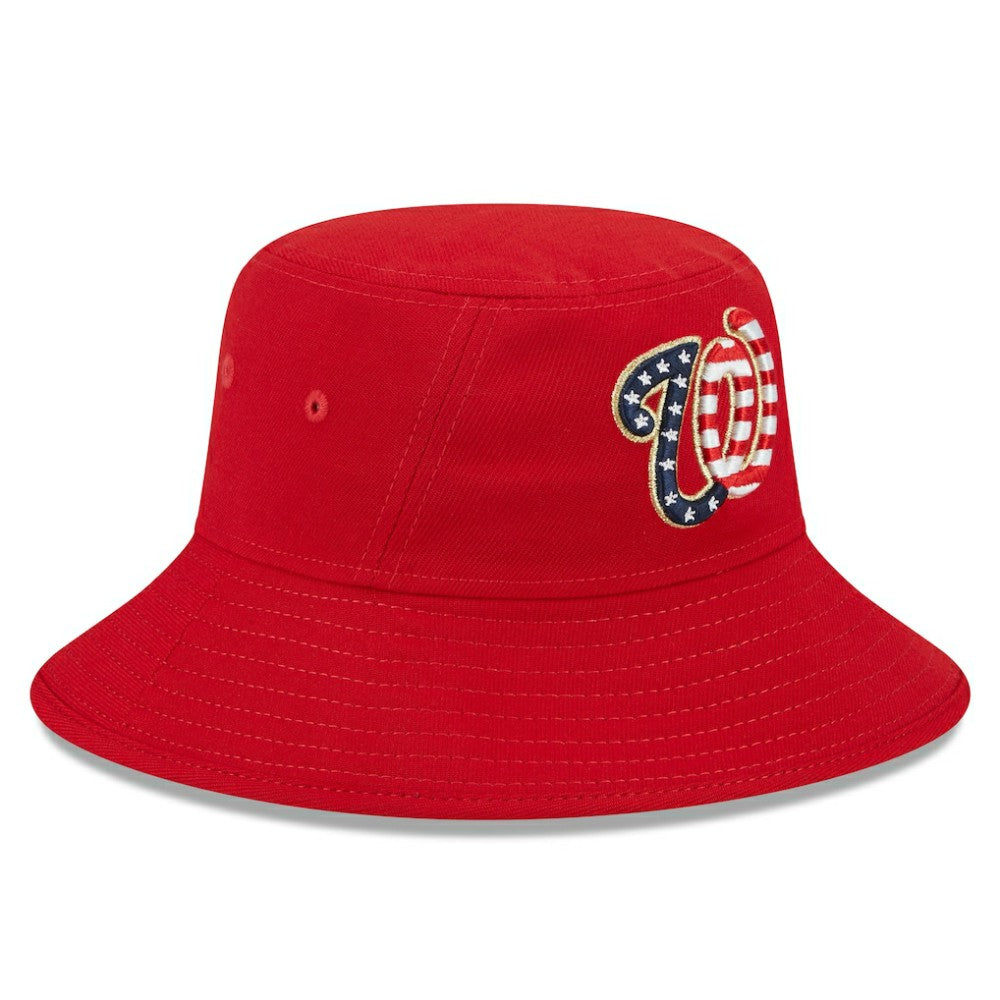 Washington Nationals New Era 2023 Fourth of July Bucket Hat - Red - New Era Lifestyle