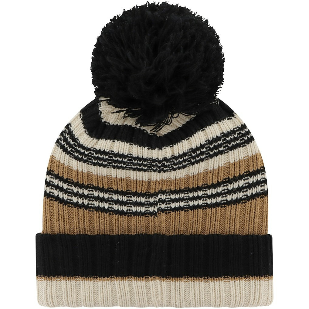 47 brand Las Vegas Raiders '47 Women's Barista Cuffed Knit Hat with Pom Natural