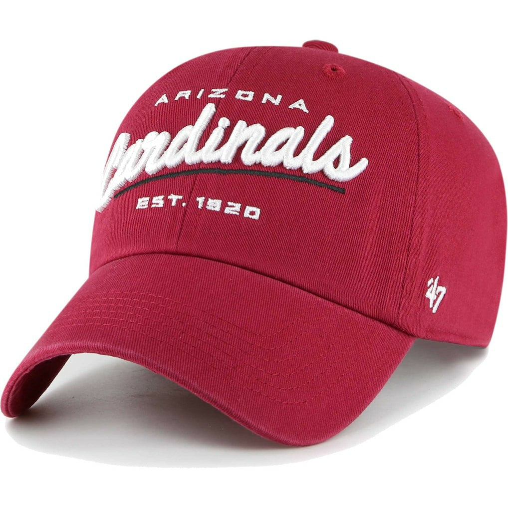 47 brand Arizona Cardinals '47 Women's Sidney Clean Up Adjustable Hat Cardinal