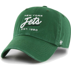 47 brand New York Jets '47 Women's Sidney Clean Up Adjustable Hat Green