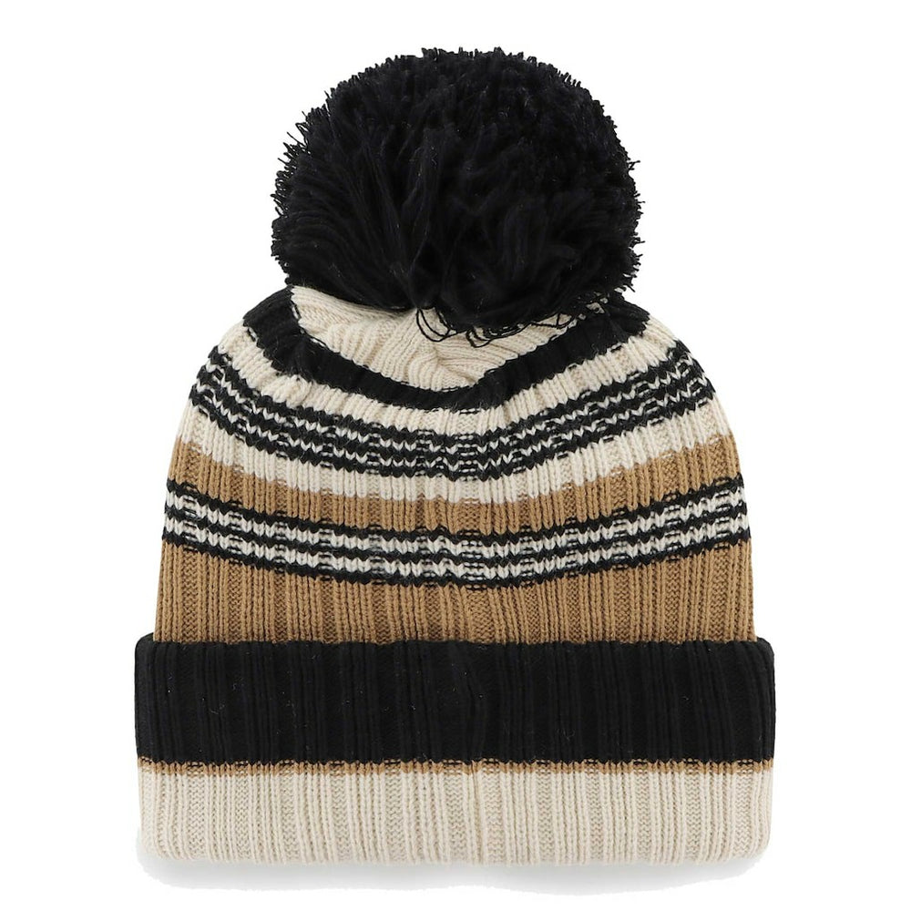47 brand New York Giants '47 Women's Barista Cuffed Knit Hat with Pom Natural