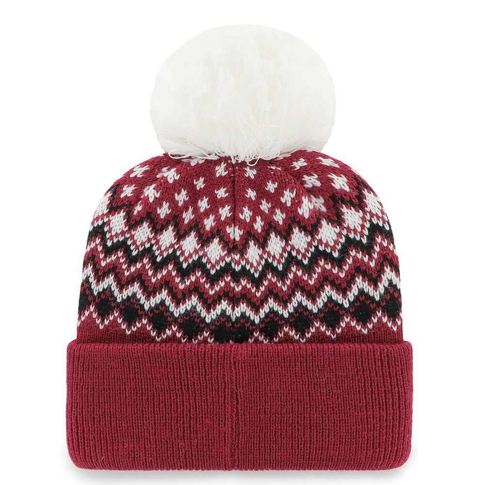 47 brand Arizona Cardinals '47 Women's Elsa Cuffed Knit Hat with Pom Cardinal