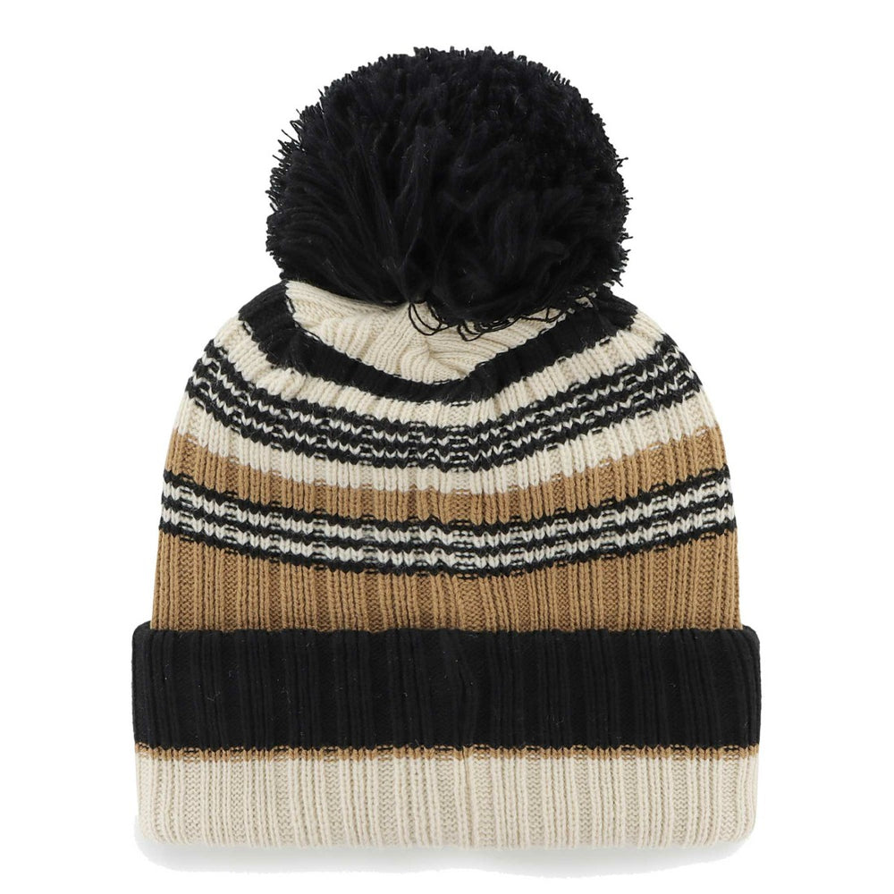 47 brand Tampa Bay Buccaneers '47 Women's Barista Cuffed Knit Hat with Pom Natural