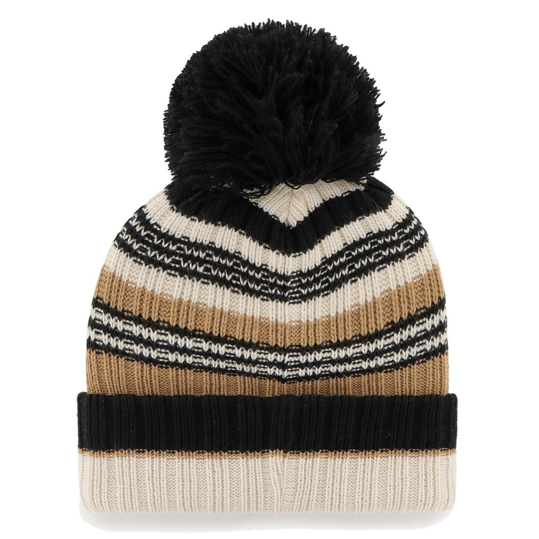 47 brand Tennessee Titans '47 Women's Barista Cuffed Knit Hat with Pom Natural