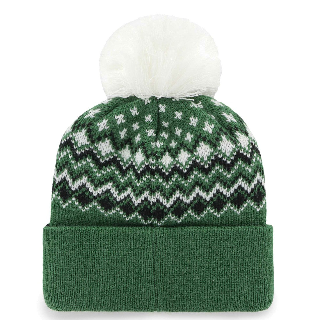 47 brand New York Jets '47 Women's Elsa Cuffed Knit Hat with Pom Green