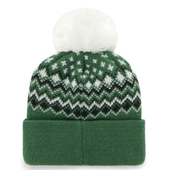 47 brand New York Jets '47 Women's Elsa Cuffed Knit Hat with Pom Green