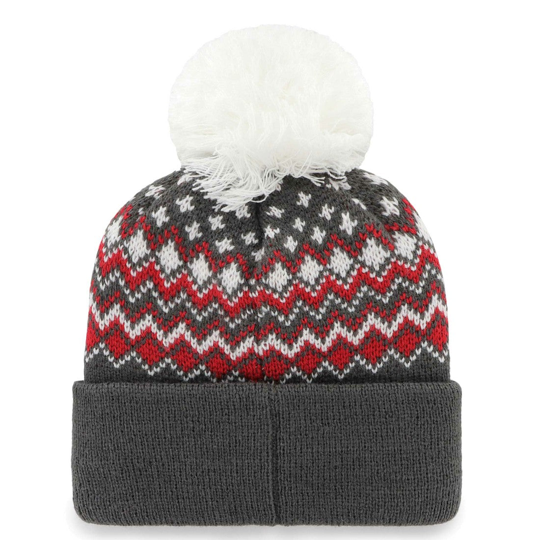47 brand Tampa Bay Buccaneers '47 Women's Elsa Cuffed Knit Hat with Pom Pewter