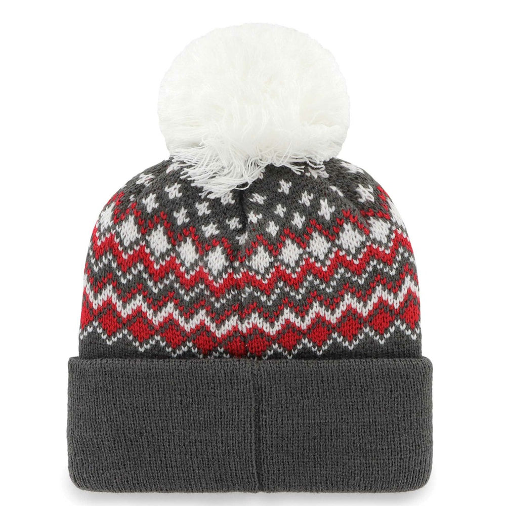 47 brand Tampa Bay Buccaneers '47 Women's Elsa Cuffed Knit Hat with Pom Pewter