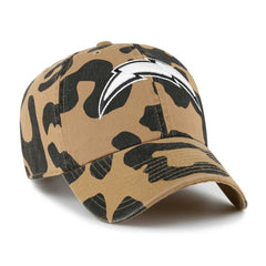 47 brand Los Angeles Chargers '47 Women's Rosette Clean Up Adjustable Hat Tan