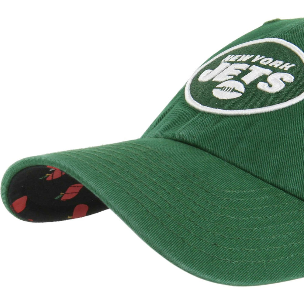 47 brand New York Jets '47 Women's Confetti Icon Clean Up Adjustable Hat Green