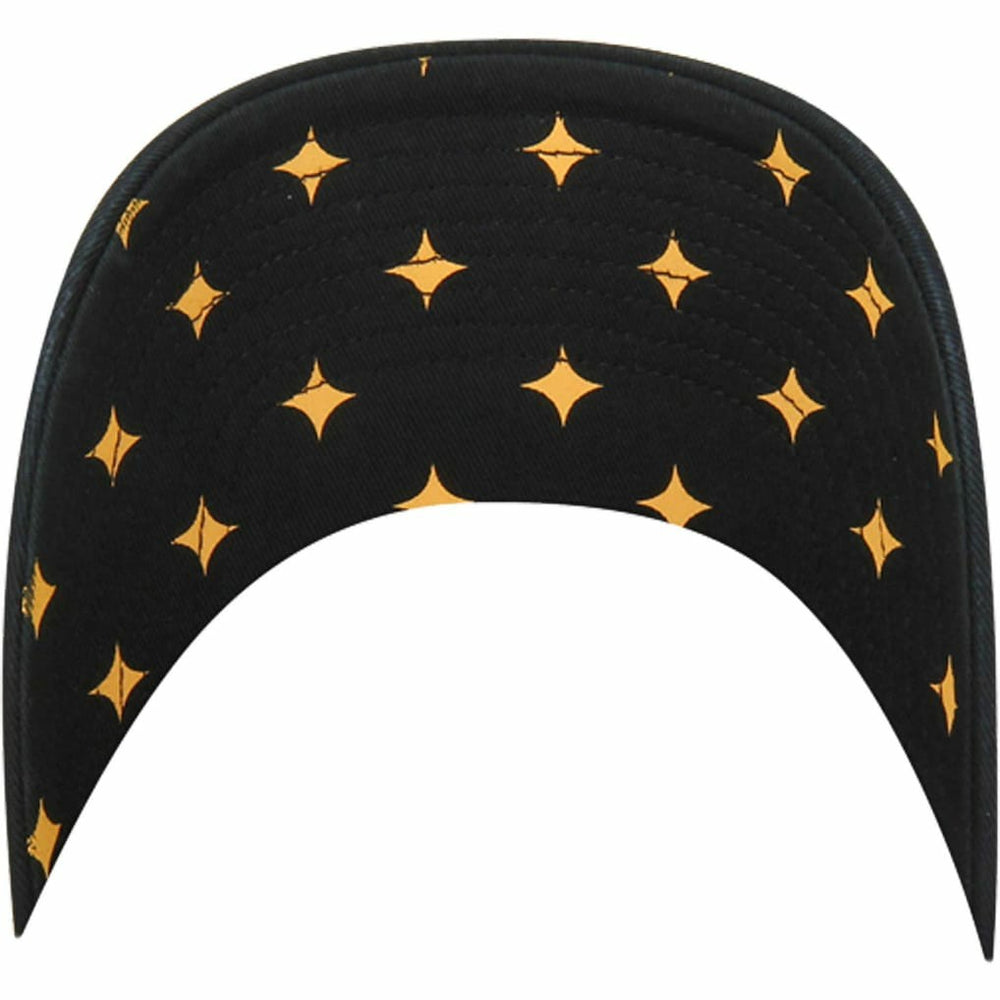47 brand Pittsburgh Steelers '47 Women's Confetti Icon Clean Up Adjustable Hat Black