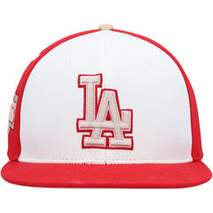Los Angeles Dodgers Pro Standard Strawberry Ice Cream Drip Snapback Hat - White/Red - MLB Sale