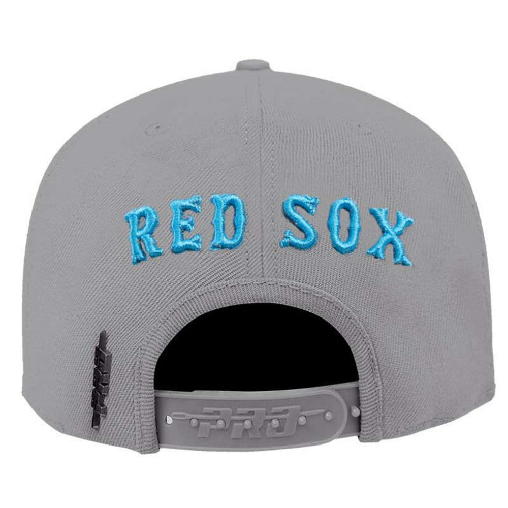 Boston Red Sox Pro Standard Washed Neon Snapback Hat - Gray - MLB Online