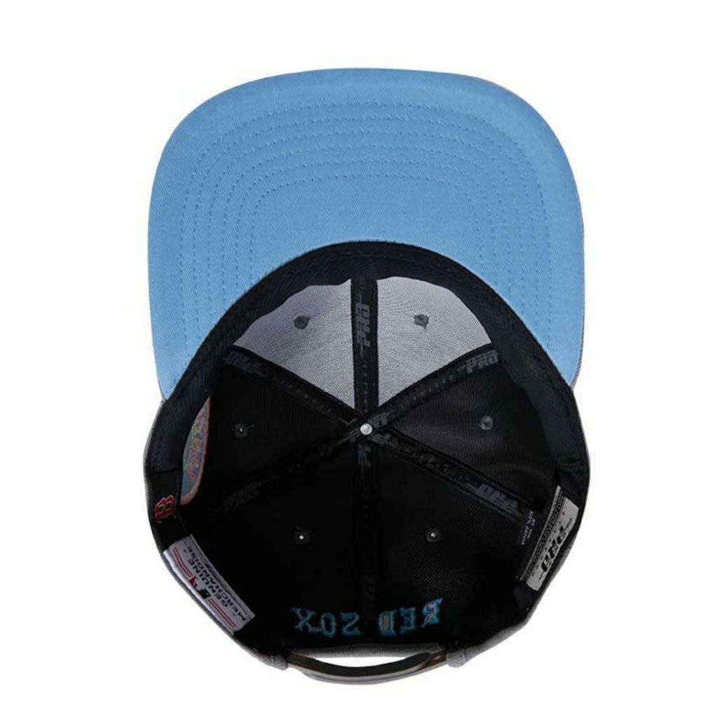 Boston Red Sox Pro Standard Washed Neon Snapback Hat - Gray - MLB Online