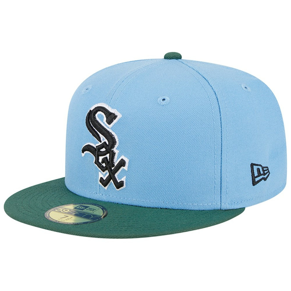 Chicago White Sox New Era 2005 World Series 59FIFTY Fitted Hat - Sky Blue/Cilantro - New Era on Sale