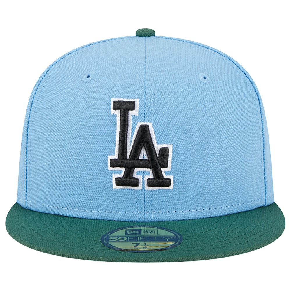 Los Angeles Dodgers New Era 1988 World Series 59FIFTY Fitted Hat - Sky Blue/Cilantro - New Era Online