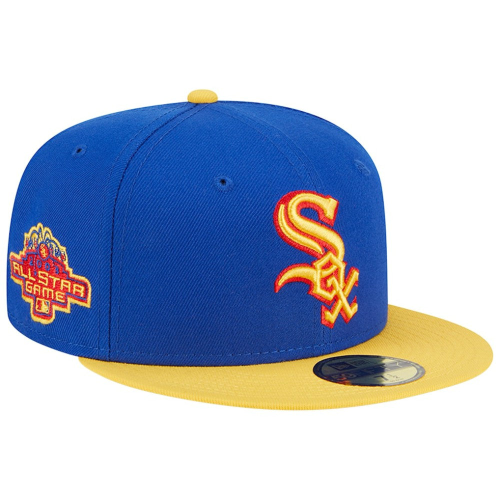 Chicago White Sox New Era Empire 59FIFTY Fitted Hat - Royal/Yellow - New Era Lifestyle