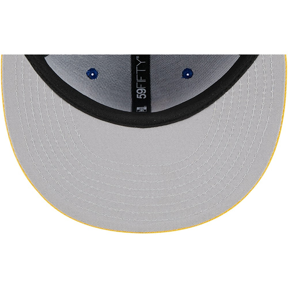 Los Angeles Dodgers New Era Empire 59FIFTY Fitted Hat - Royal/Yellow - New Era Discount