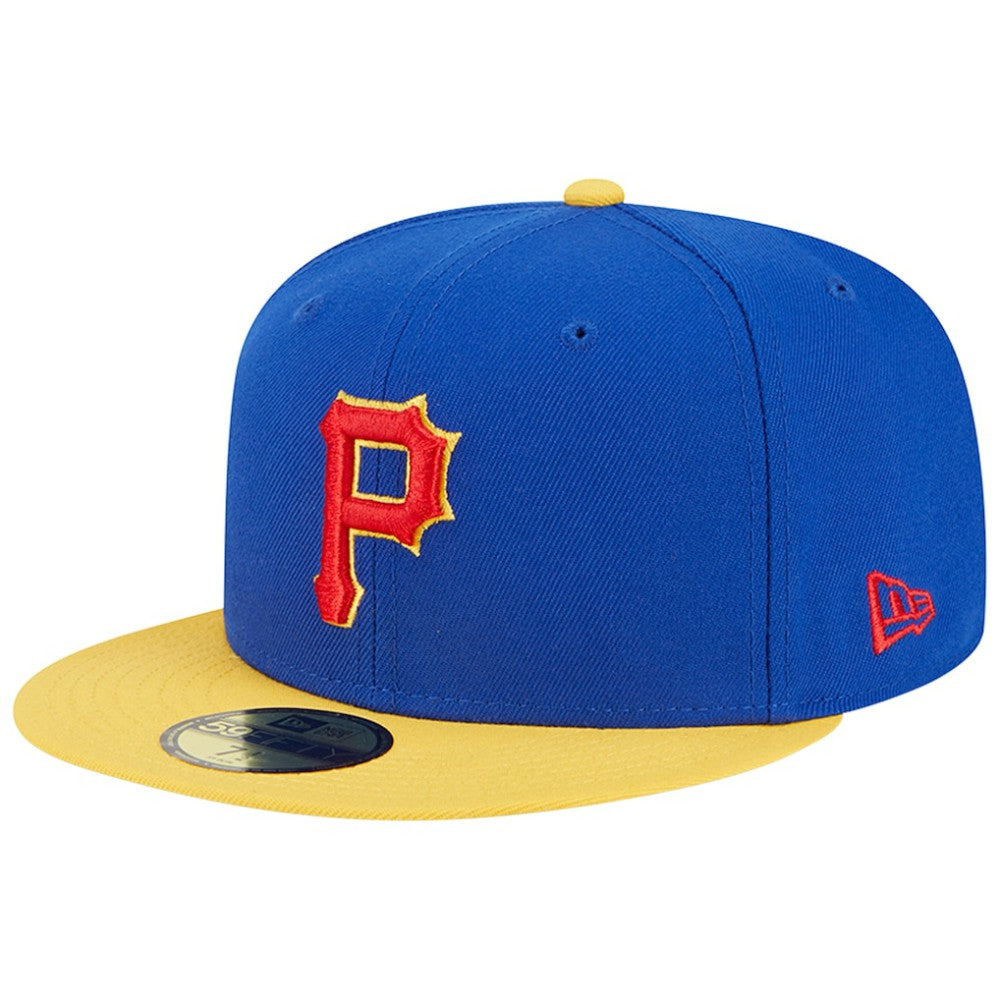 Pittsburgh Pirates New Era Empire 59FIFTY Fitted Hat - Royal/Yellow - New Era Online