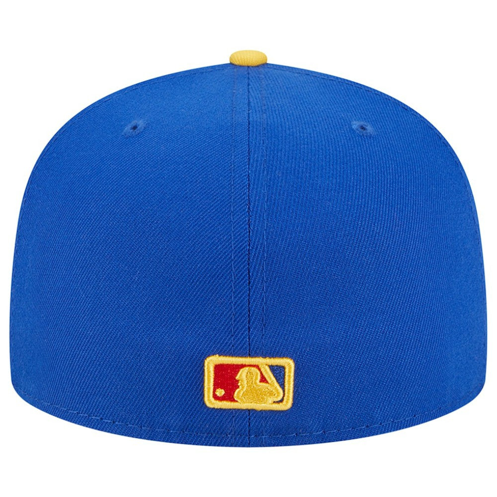 San Francisco Giants New Era Empire 59FIFTY Fitted Hat - Royal/Yellow - New Era Discount