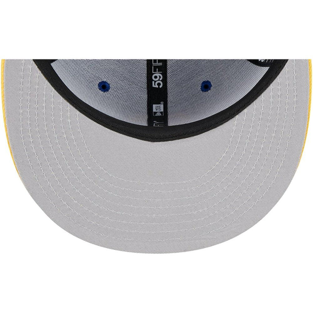 San Francisco Giants New Era Empire 59FIFTY Fitted Hat - Royal/Yellow - New Era Discount