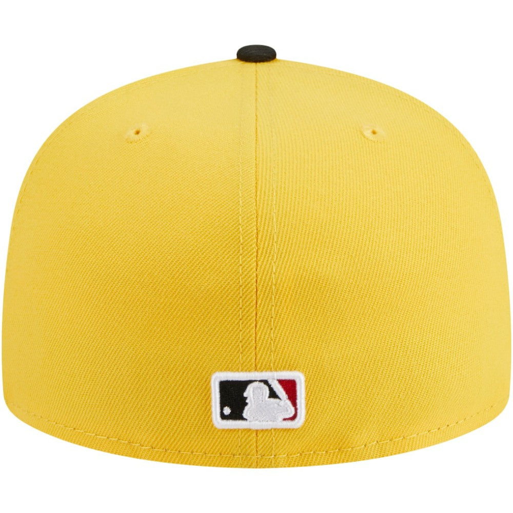 Chicago White Sox New Era Grilled 59FIFTY Fitted Hat - Yellow/Black - New Era Discount