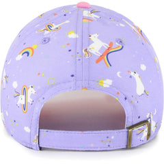 47 brand Cincinnati Bengals '47 Girls Preschool Unicorn Clean Up Adjustable Hat Lavender