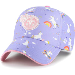 47 brand Tennessee Titans '47 Girls Preschool Unicorn Clean Up Adjustable Hat Lavender