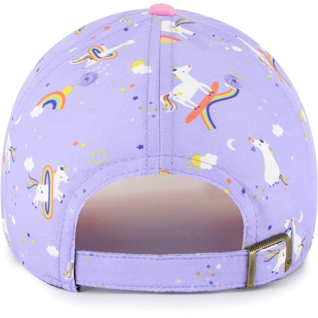 47 brand Tennessee Titans '47 Girls Preschool Unicorn Clean Up Adjustable Hat Lavender
