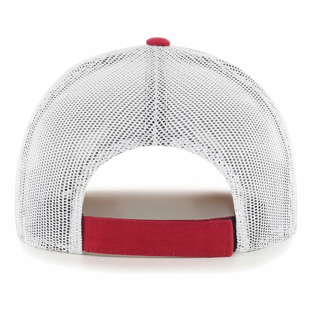 47 brand Arizona Cardinals '47 Youth Scramble Adjustable Trucker Hat Cardinal/White