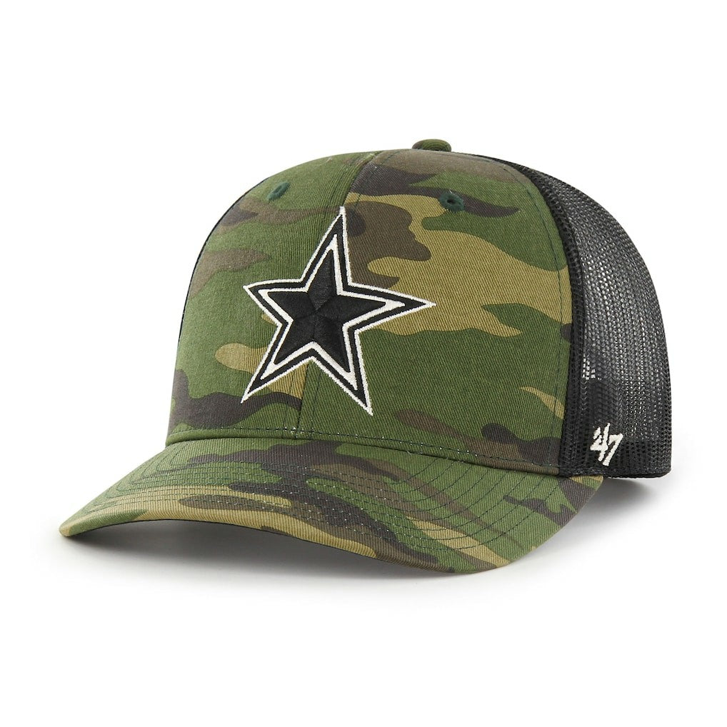 47 brand Dallas Cowboys '47 Trucker Adjustable Hat Camo