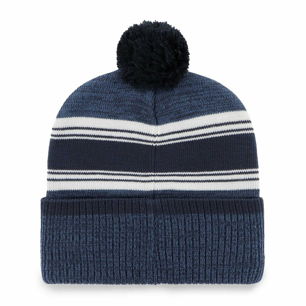 47 brand Dallas Cowboys '47 Fadeout Cuffed Knit Hat with Pom Navy