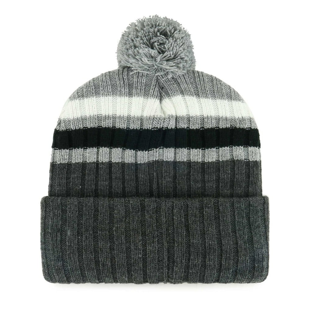 47 brand Dallas Cowboys '47 Stack Cuffed Knit Hat with Pom Gray