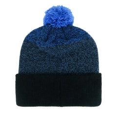 47 brand Dallas Cowboys '47 Dark Freeze Cuffed Knit Hat with Pom Navy