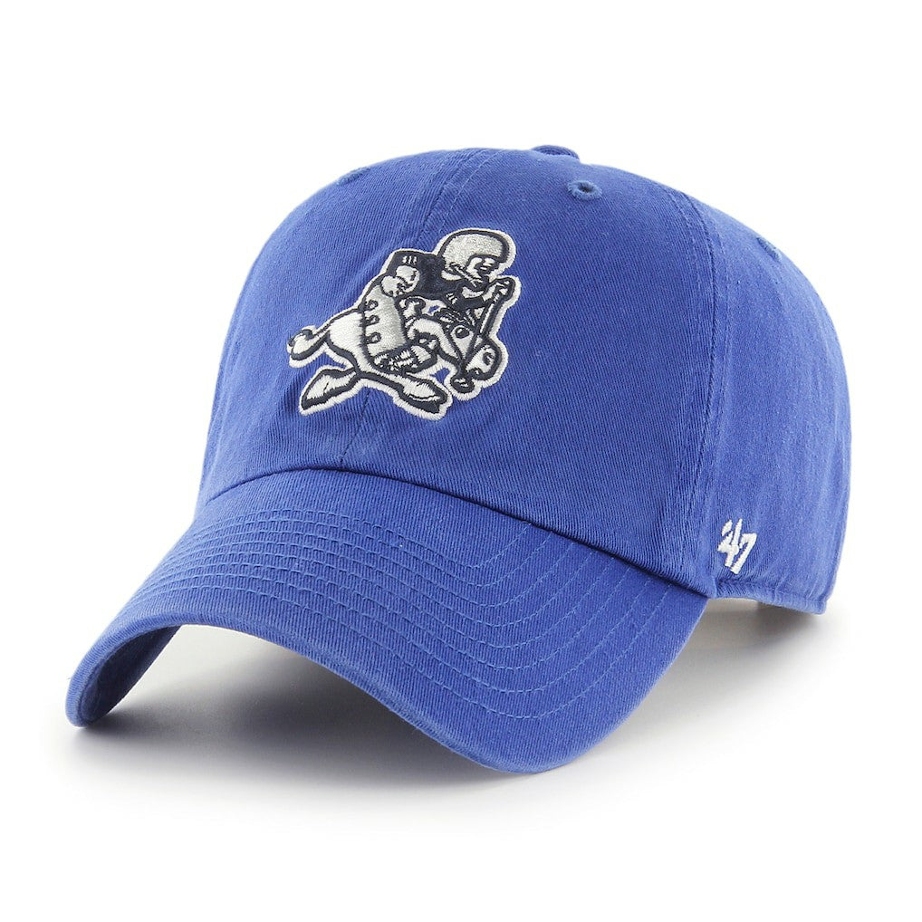 47 brand Dallas Cowboys '47 Retro Joe II Clean Up Adjustable Hat Royal