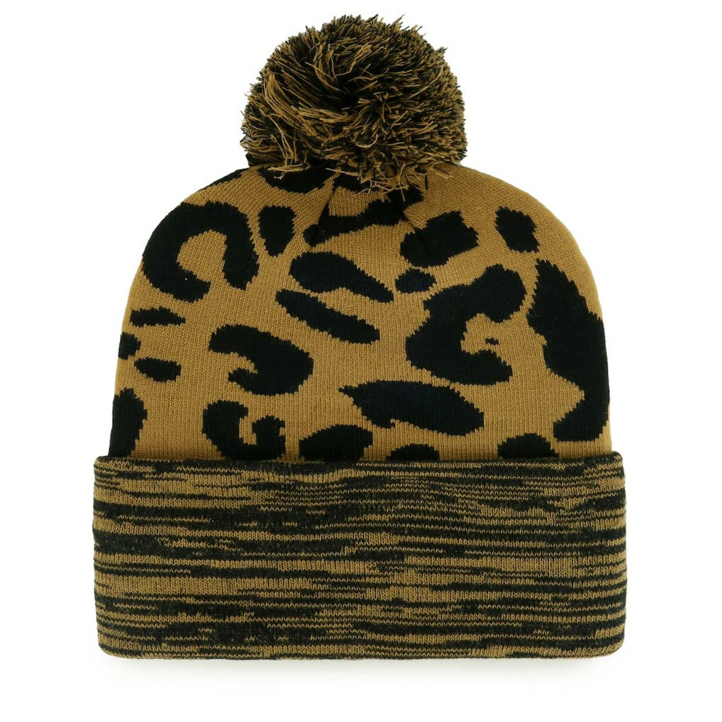 47 brand Dallas Cowboys '47 Women's Rosette Cuffed Knit Hat with Pom Tan