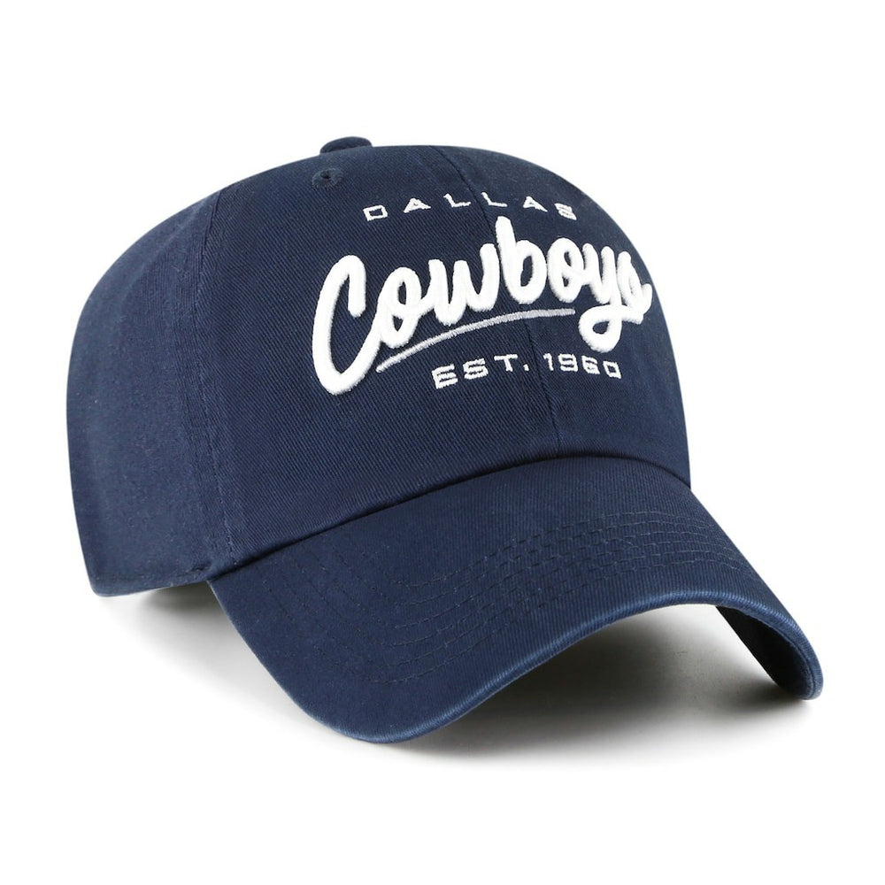 47 brand Dallas Cowboys '47 Women's Sidney Clean Up Adjustable Hat Navy
