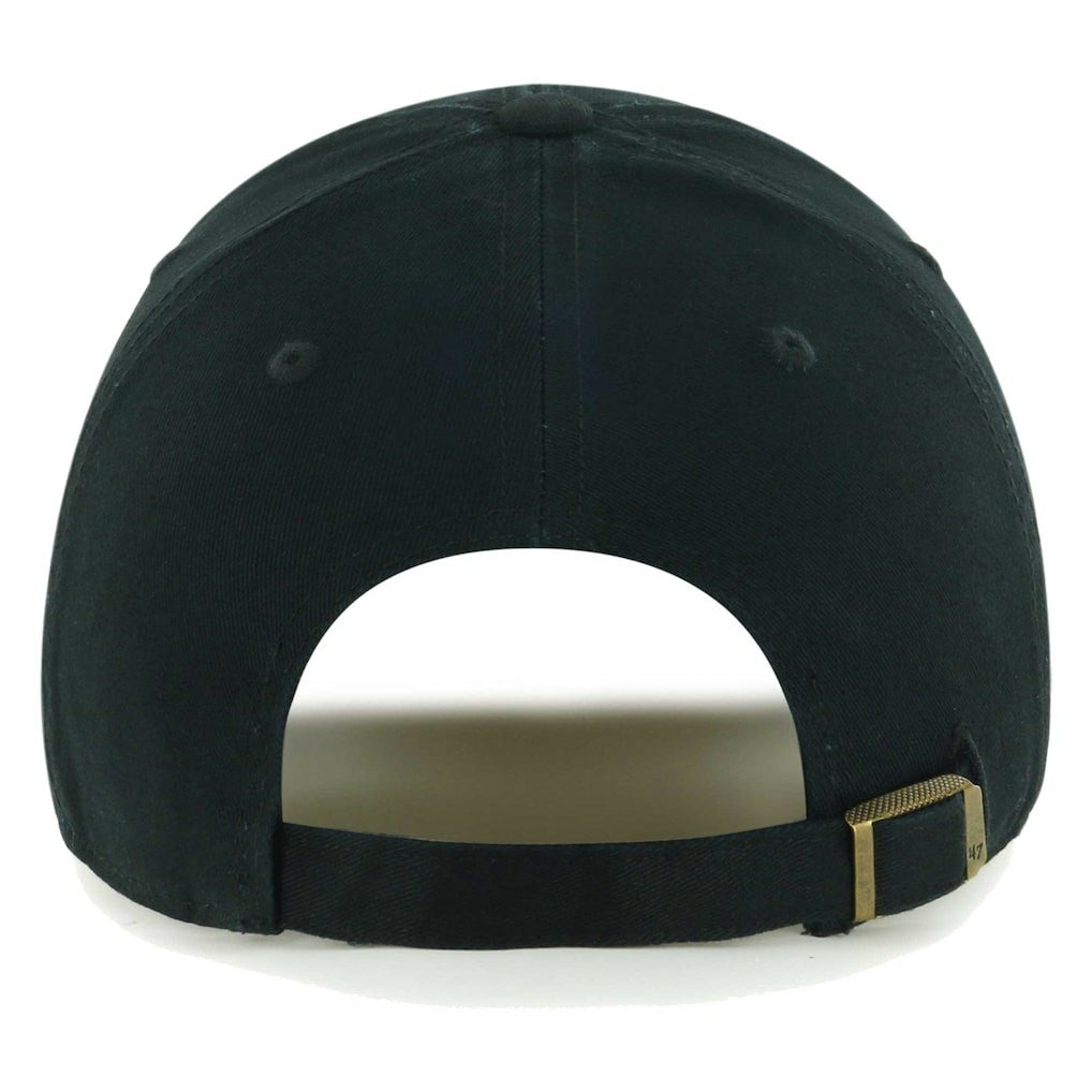 47 brand Cincinnati Bengals '47 Vernon Clean Up Adjustable Hat Black