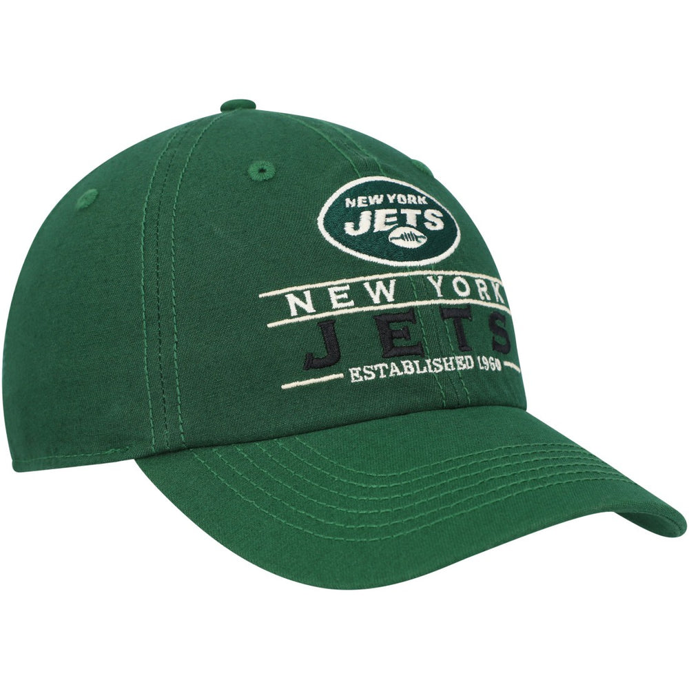 47 brand New York Jets '47 Vernon Clean Up Adjustable Hat Green