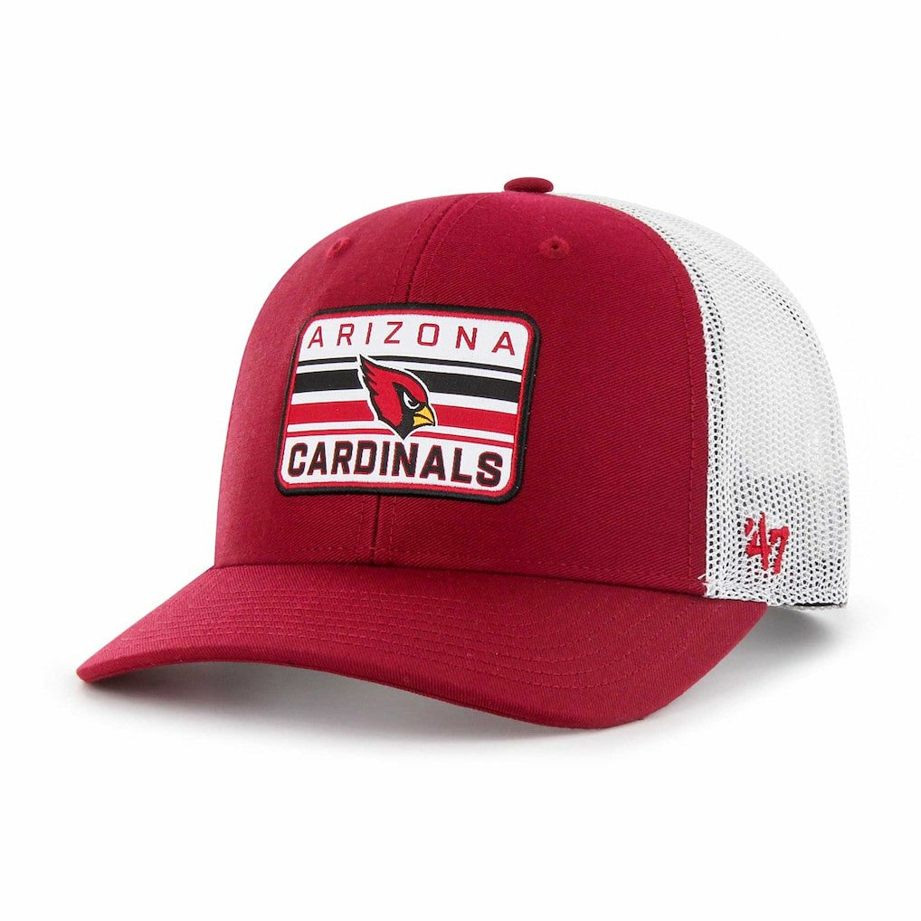 47 brand Arizona Cardinals '47 Drifter Adjustable Trucker Hat Cardinal/White