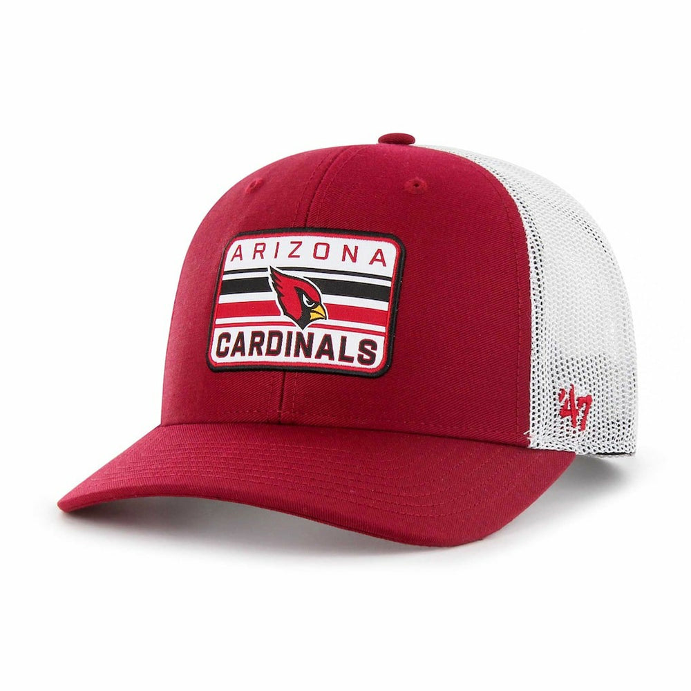47 brand Arizona Cardinals '47 Drifter Adjustable Trucker Hat Cardinal/White