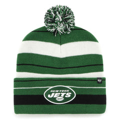 47 brand New York Jets '47 Powerline Cuffed Knit Hat with Pom Green