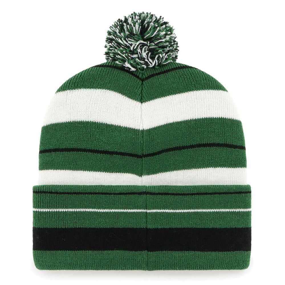 47 brand New York Jets '47 Powerline Cuffed Knit Hat with Pom Green