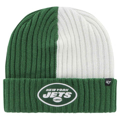 47 brand New York Jets '47 Fracture Cuffed Knit Hat Green