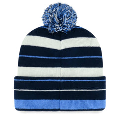 47 brand Tennessee Titans '47 Powerline Cuffed Knit Hat with Pom Navy