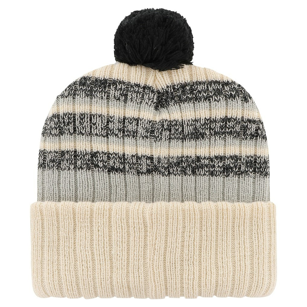 47 brand Las Vegas Raiders '47 Tavern Cuffed Knit Hat with Pom Natural