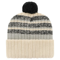 47 brand Las Vegas Raiders '47 Tavern Cuffed Knit Hat with Pom Natural