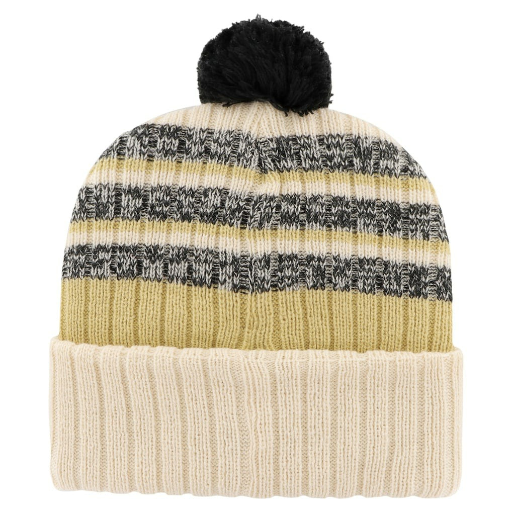 47 brand New Orleans Saints '47 Tavern Cuffed Knit Hat with Pom Natural