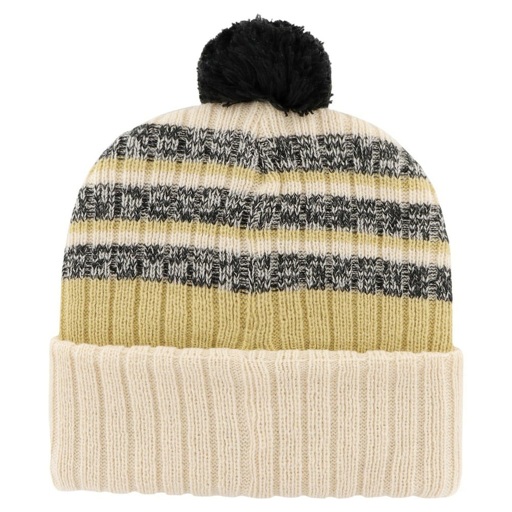 47 brand New Orleans Saints '47 Tavern Cuffed Knit Hat with Pom Natural