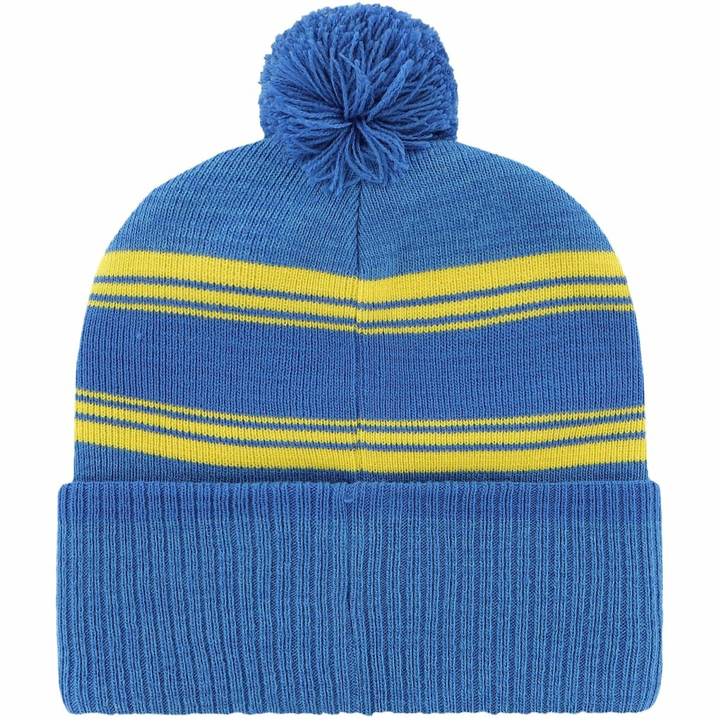 47 brand Los Angeles Rams '47 Fadeout Cuffed Knit Hat with Pom Royal